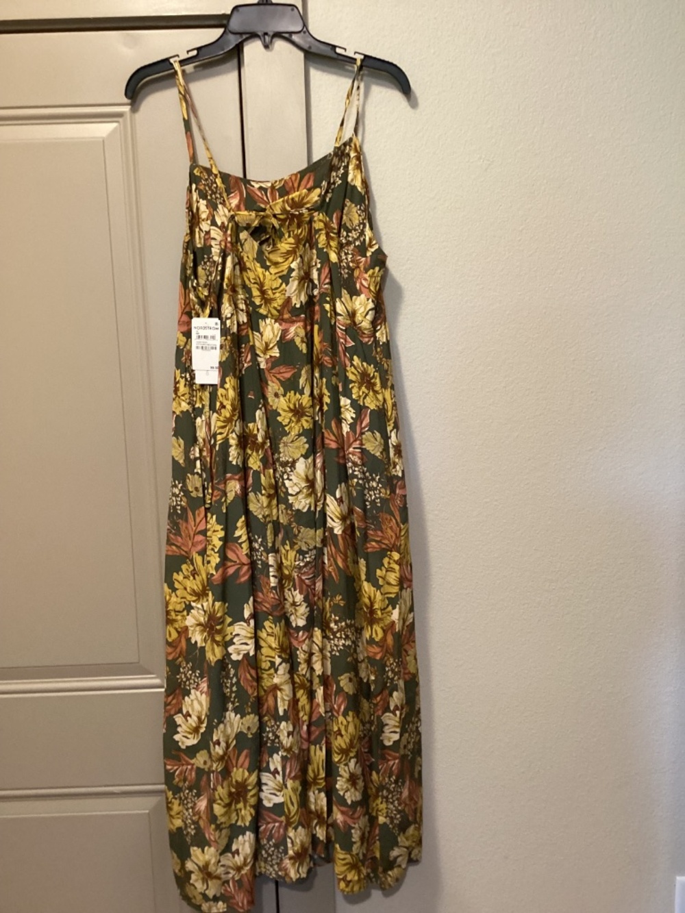 Treasure & Bond Floral Print Sleeveless Maxi Dress, size 1X - Picture 7 of 12